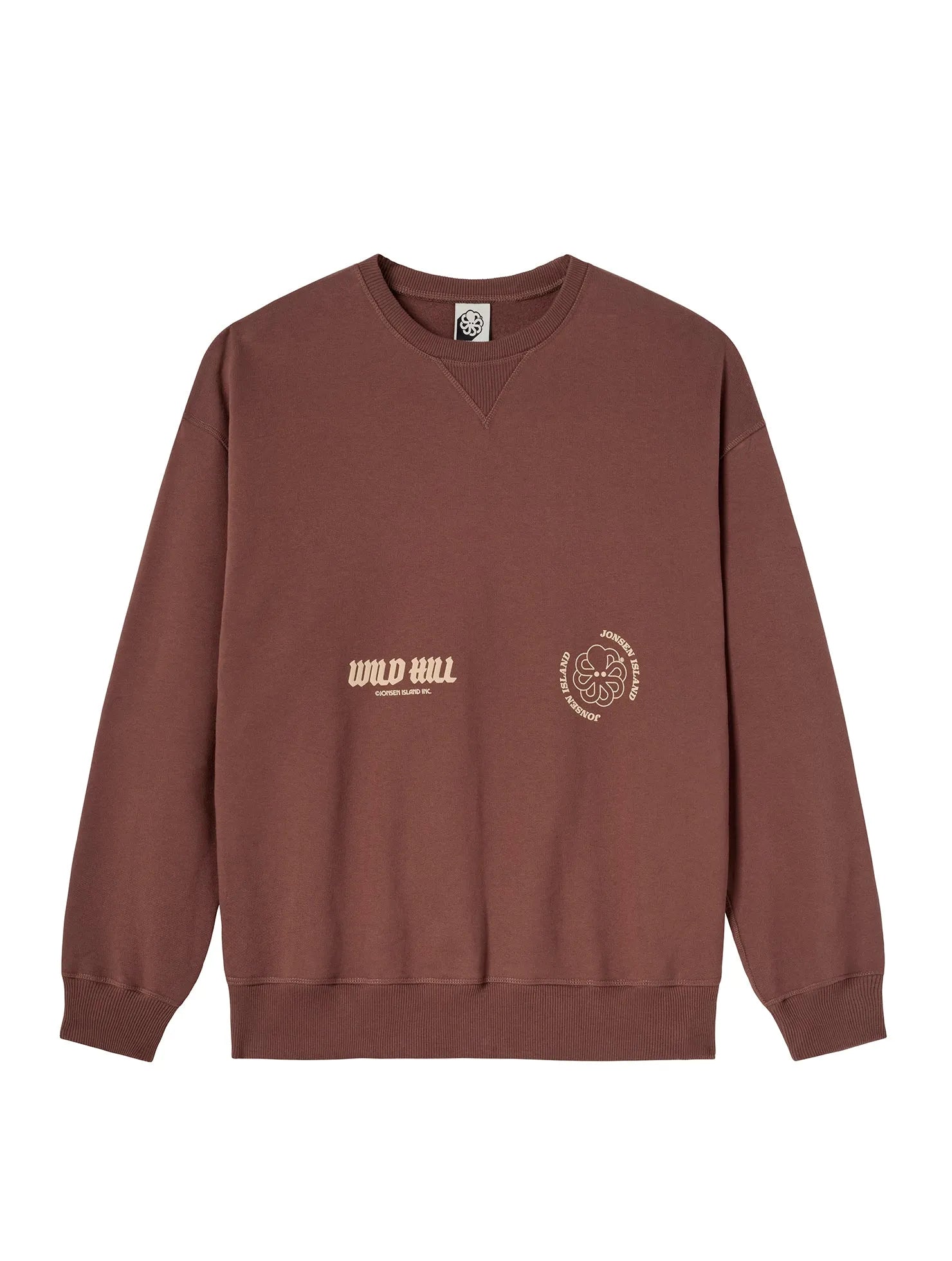 JONSEN ISLAND SWEATSHIRT CONFORT GUSTAVO WILD HILL VAN Brown