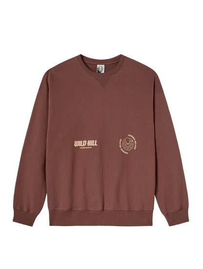 JONSEN ISLAND SWEATSHIRT CONFORT GUSTAVO WILD HILL VAN Brown