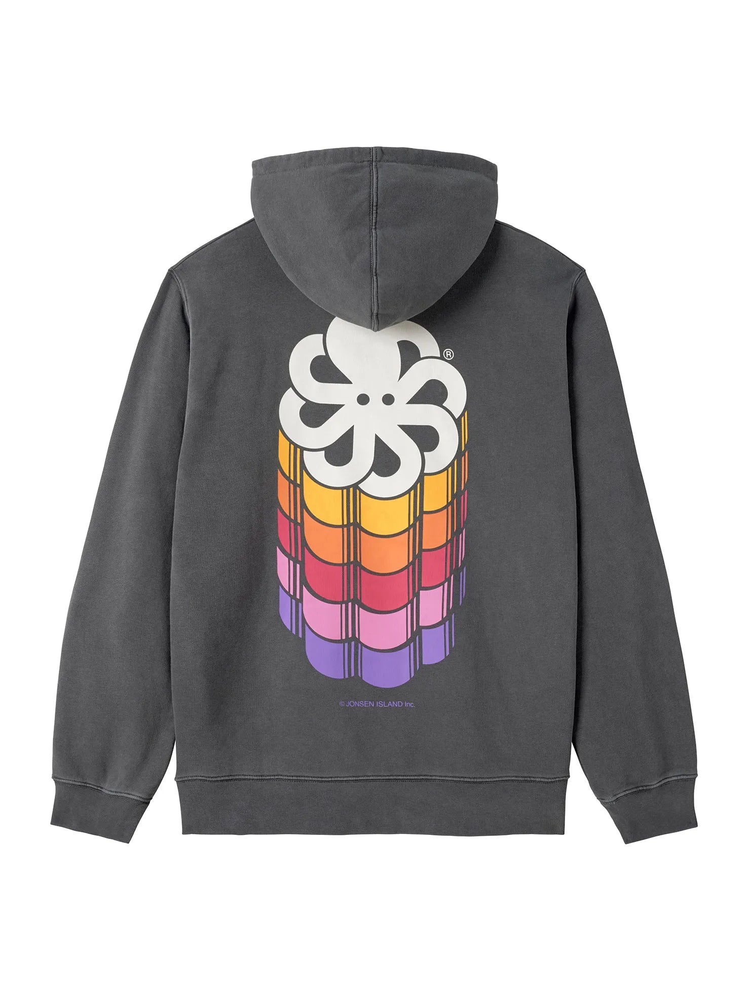 JONSEN ISLAND SWEATSHIRT HOODIE CLASSIC MAXI COLORS Black f/o