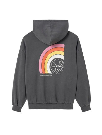 JONSEN ISLAND SWEATSHIRT WOMEN HOODIE OCEANSIDE Black f/o