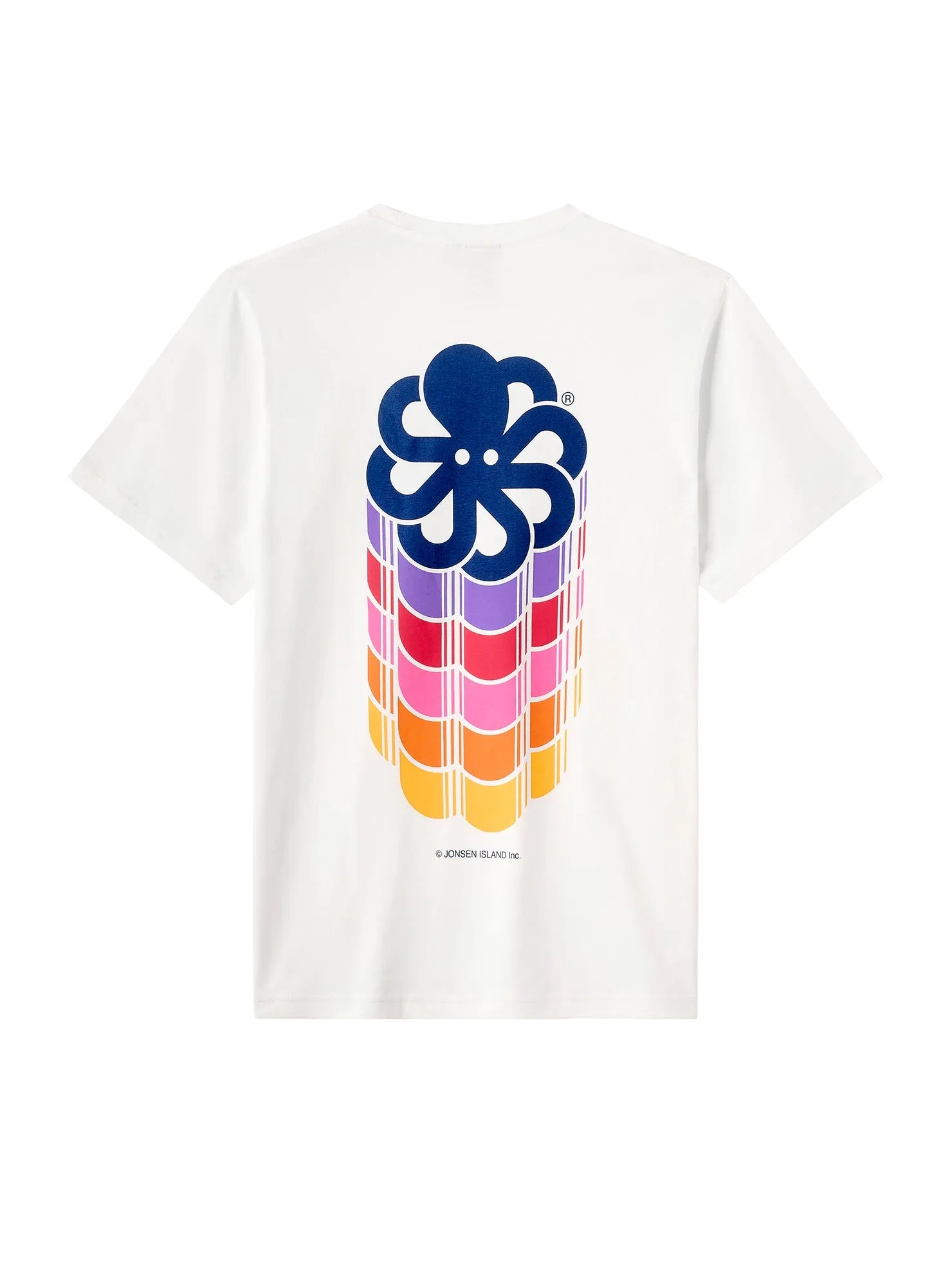 JONSEN ISLAND T-SHIRT CLASSIC MAXI COLORS White