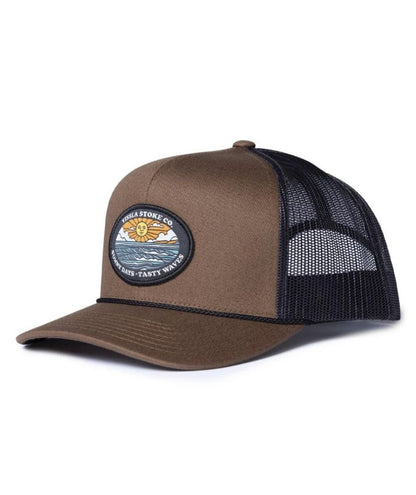 VISSLA CASQUETTE WEST WINDS TRUCKER Marron