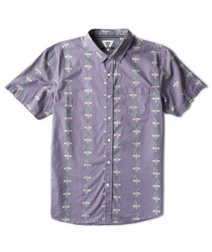 VISSLA CHEMISE ATOMIC PALMS ECO DUSTY LILAC