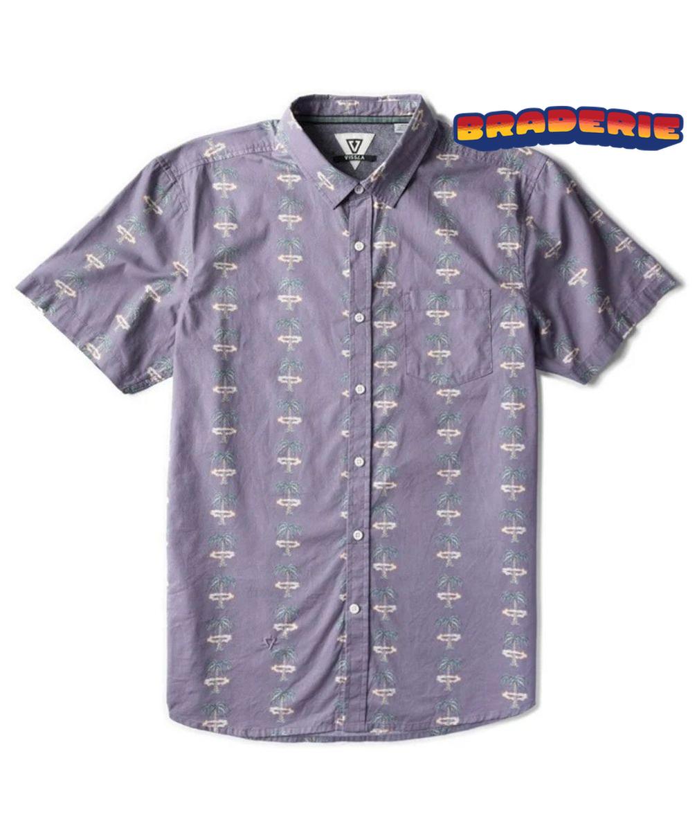 VISSLA CHEMISE ATOMIC PALMS ECO DUSTY LILAC