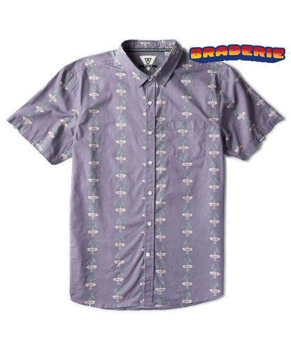 VISSLA CHEMISE ATOMIC PALMS ECO DUSTY LILAC