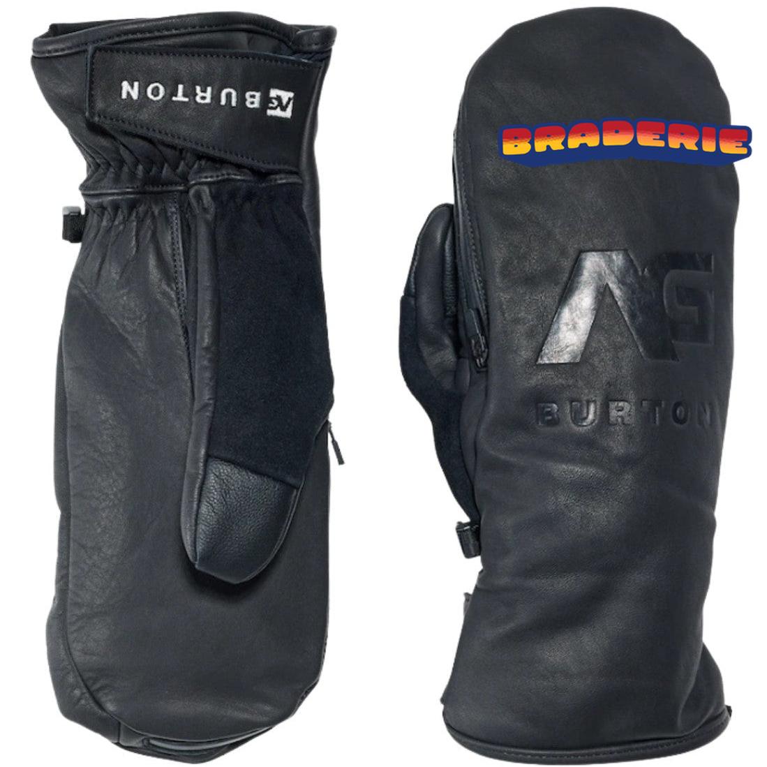 ANALOG MOUFLES DOTHEM CUIR ET PRIMALOFT Black