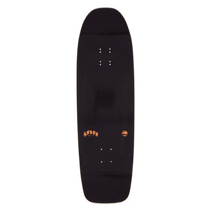 vue dessus noir avec  logo arbor orange