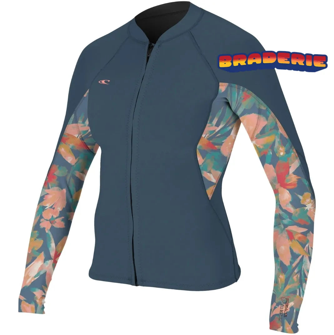 O'NEILL FEMME TOP BAHIA JACKET Copen blue