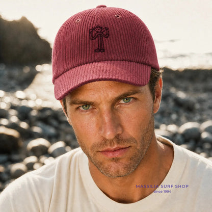 casquette velours eye portée par un homme
