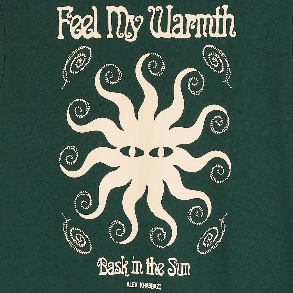 BASK IN THE SUN T-SHIRT WARMTH Forest