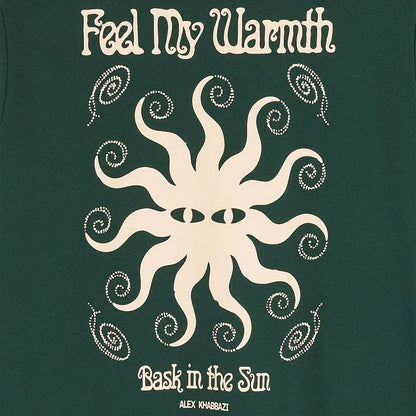 BASK IN THE SUN T-SHIRT WARMTH Forest