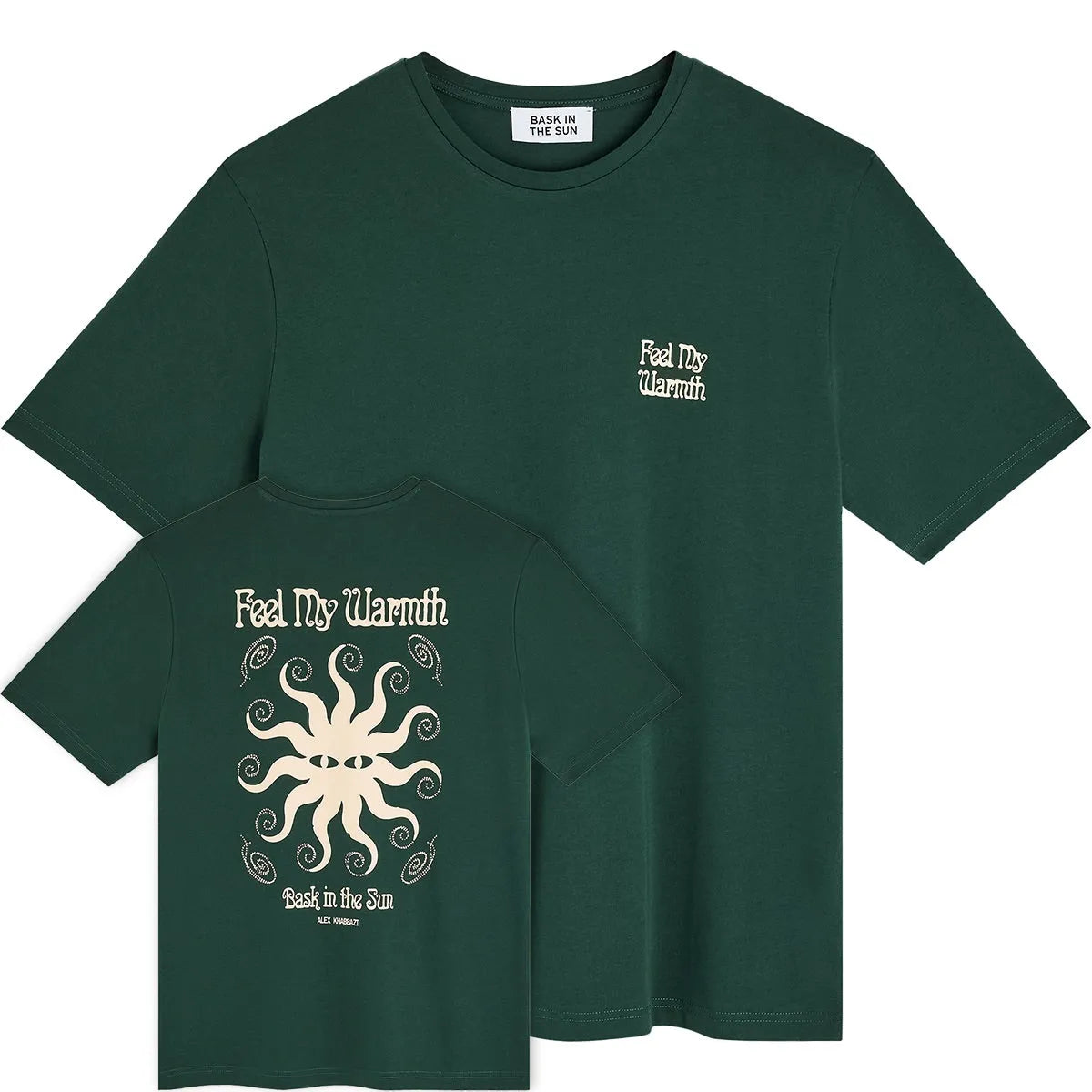 BASK IN THE SUN T-SHIRT WARMTH Forest