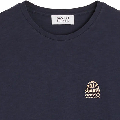 BASK IN THE SUN TEE SHIRT MINI TO THE SEA Midnight