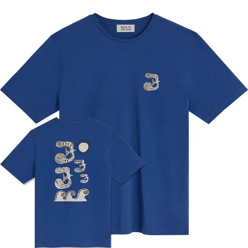 BASK IN THE SUN TEE SHIRT BIRDS