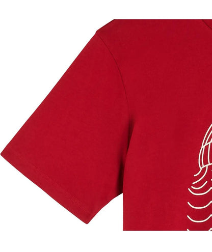 BASK IN THE SUN TEE SHIRT TO THE SEA Cognac