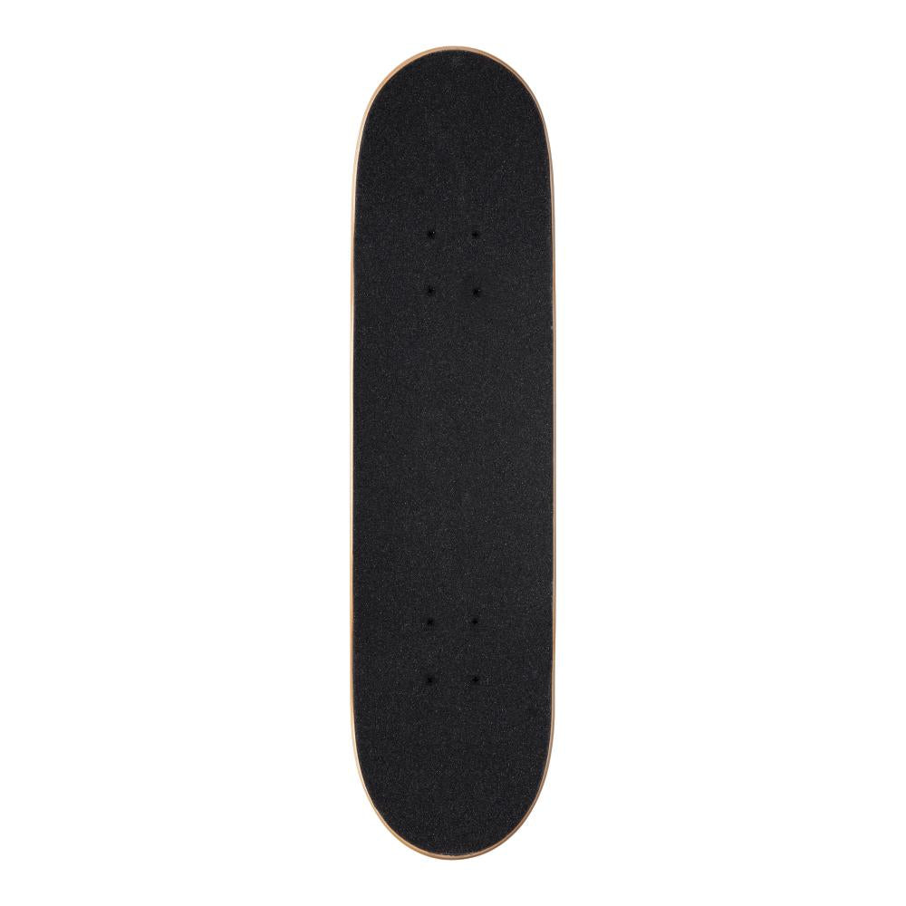 vue dessus grip de skate noir