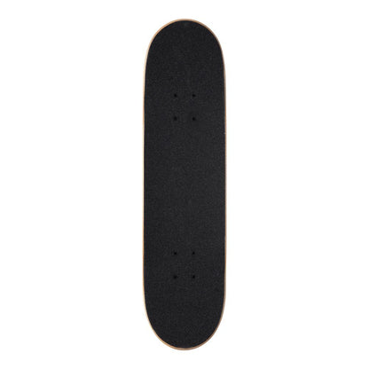 vue dessus grip de skate noir