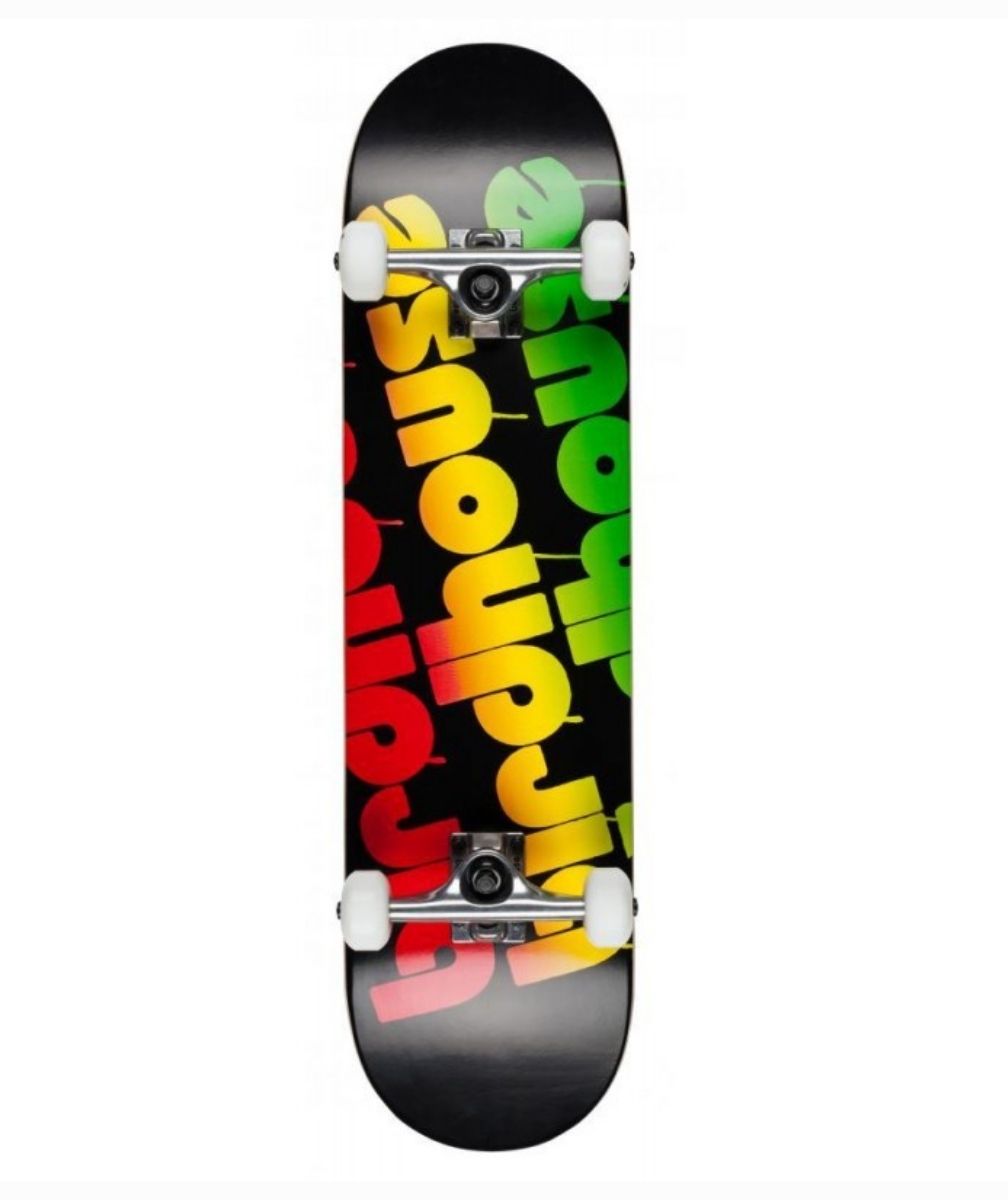 BIRDHOUSE SKATE COMPLET TRIPLE STACK RASTA 8"