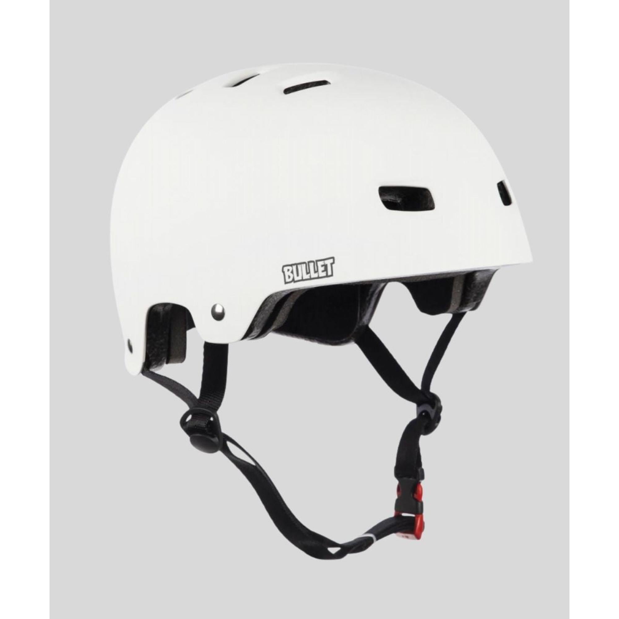 BULLET CASQUE SKATE BLANC MAT