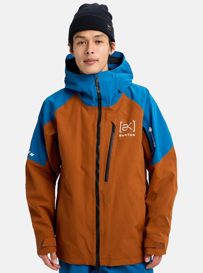 BURTON AK VESTE NEIGE CYCLIC GORE TEX 2L JACKET Chesnut brown blue teal