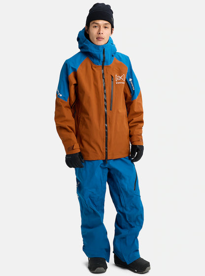 BURTON AK VESTE NEIGE CYCLIC GORE TEX 2L JACKET Chesnut brown blue teal