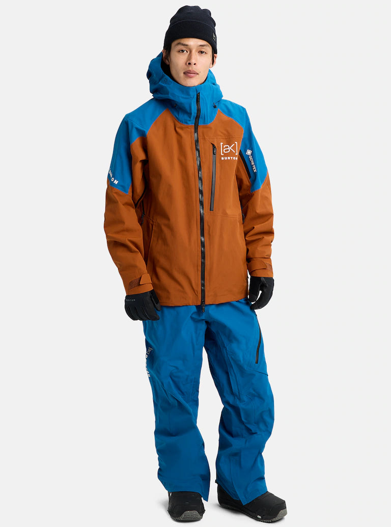 BURTON AK VESTE NEIGE CYCLIC GORE TEX 2L JACKET Chesnut brown blue teal