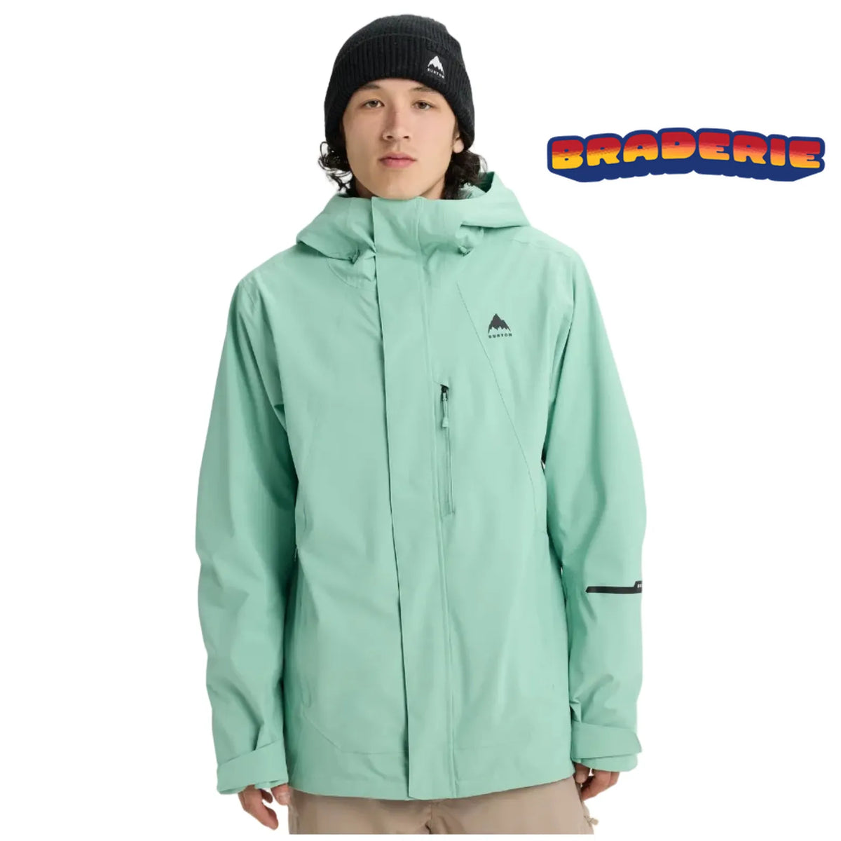 BURTON VESTE NEIGE RESERVE STRETCH 2L JACKET Soft sage