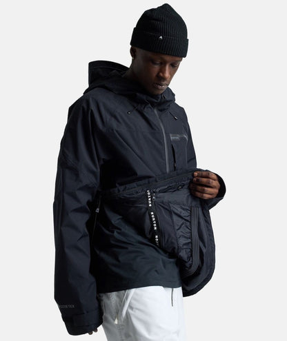 veste homme ski noire burton vue face