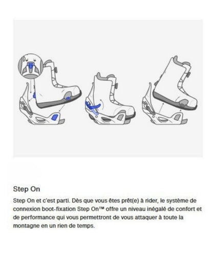 BURTON BOOTS SNOW WIDE HIGHSHOT X PRO STEP ON Black