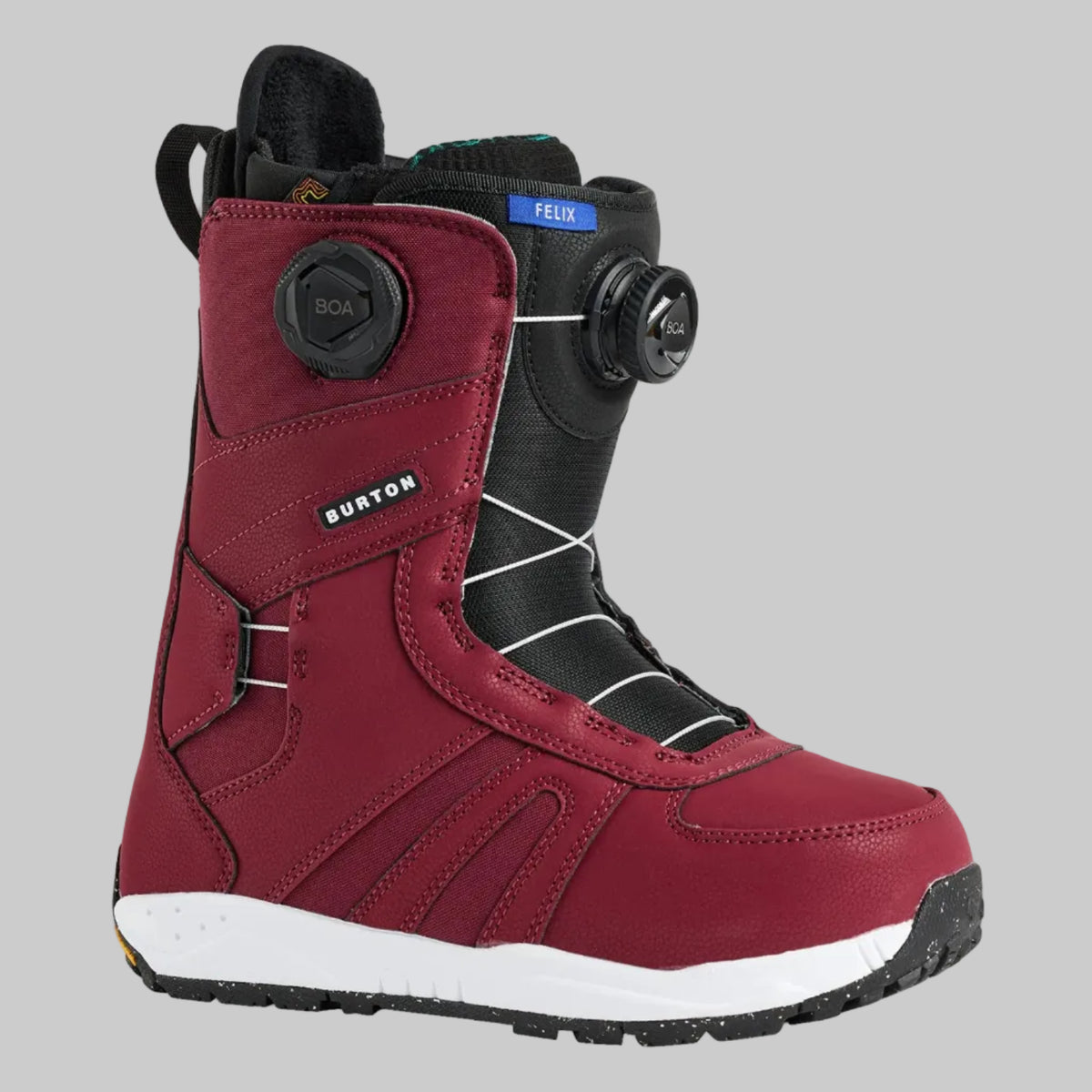 boots snowboard homme felix mulberry vue de profil