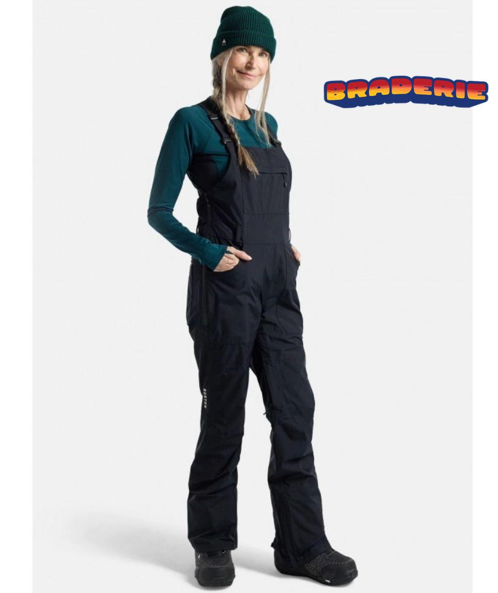 BURTON FEMME SALOPETTE DE NEIGE  GORE TEX AVALON true black
