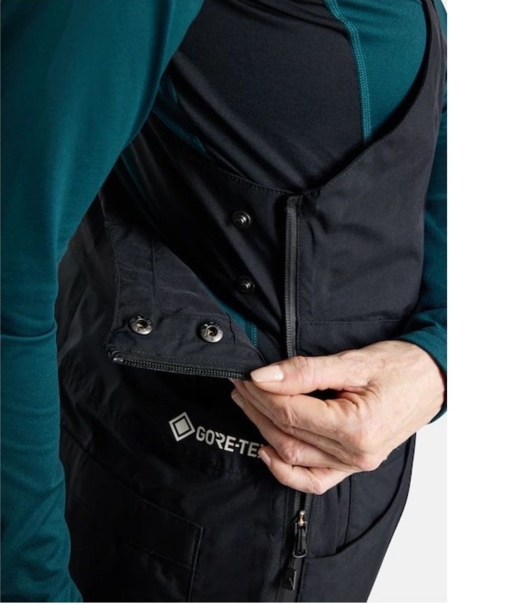 BURTON FEMME SALOPETTE DE NEIGE  GORE TEX AVALON true black
