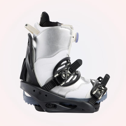Boot installée dans la Citizen Re:Flex, maintien assuré par Reactstrap et sangle avant Supergrip Capstrap