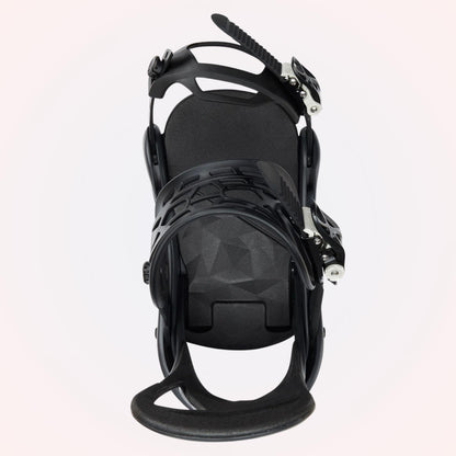 Fixation vue du dessus, montrant assise Re:Flex FullBED, straps réglables et zone centrale de montage