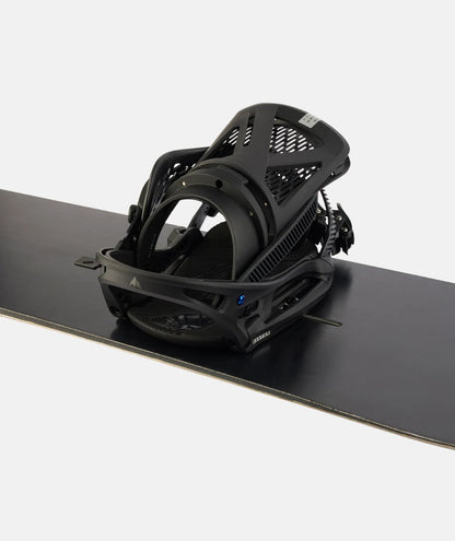 fixation Burton Genesis EST snowboard homme vue de dessus embase et spoiler