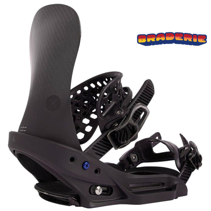 BURTON FIXATIONS SNOWBOARD HOMME X EST Black