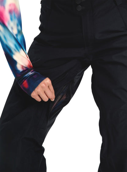 Burton Pantalon de Snowboard Femme Reserve 2L Stretch True Black