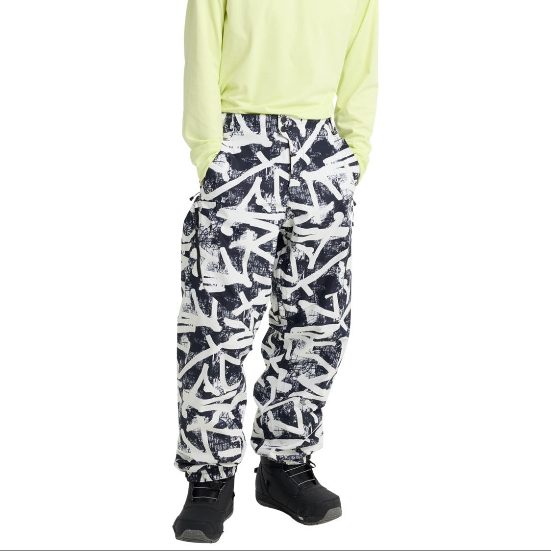 burton pantalon large pour la neige