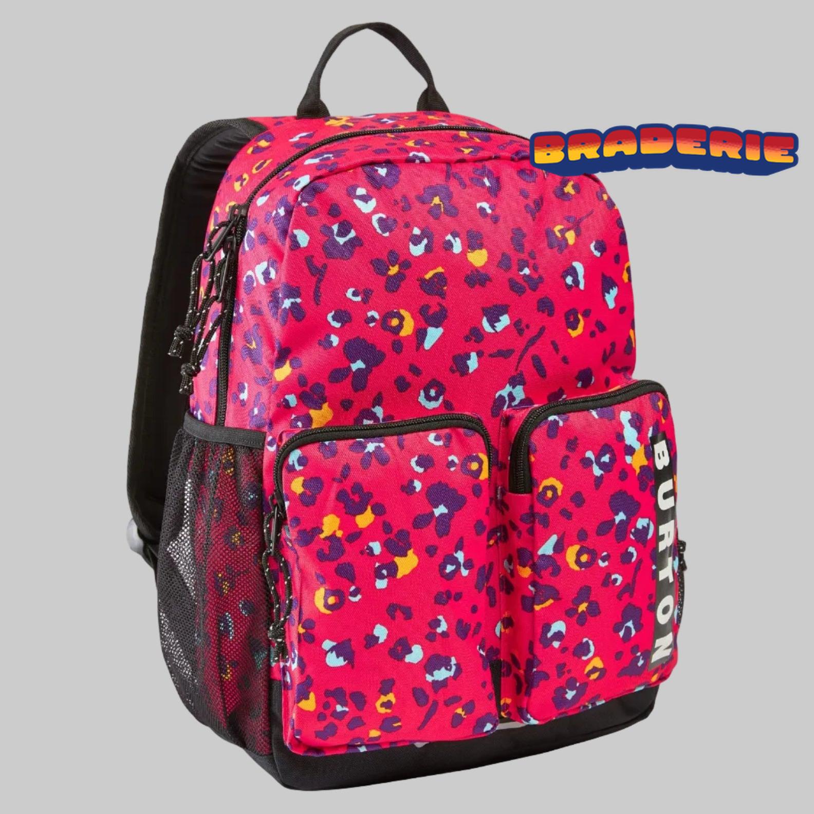 sac a dos rouge burton gromlet 15 litres pour enfant et femme