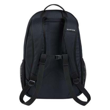 sac à dos pour école burton treble  21 litres vue de dos avec sangle sternum et logo burton