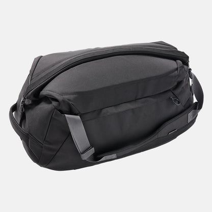 Sac de voyage Burton Multipath Duffel 60L Black en polyester balistique avec poches extérieures zippées