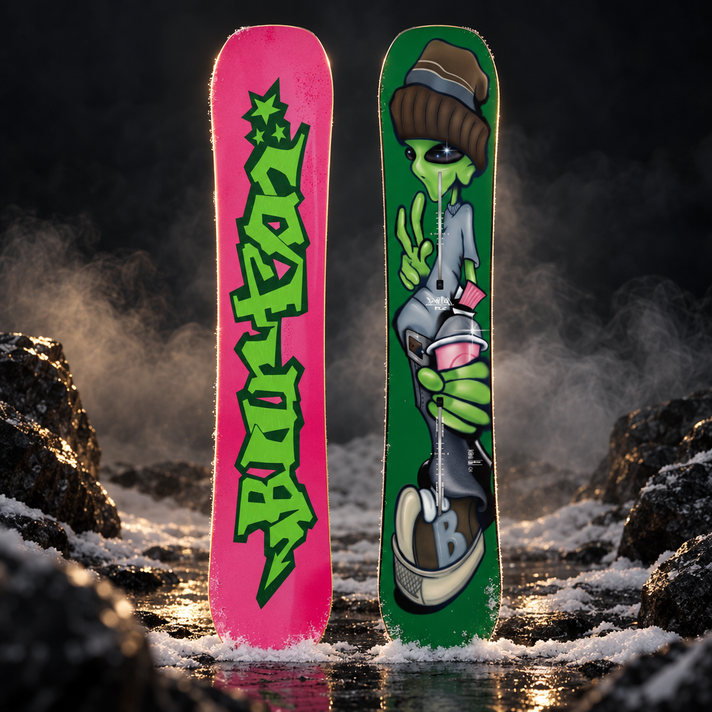 Burton Snowboard À Cambre Good Company Alien 152