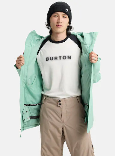 BURTON VESTE NEIGE RESERVE STRETCH 2L JACKET Soft sage
