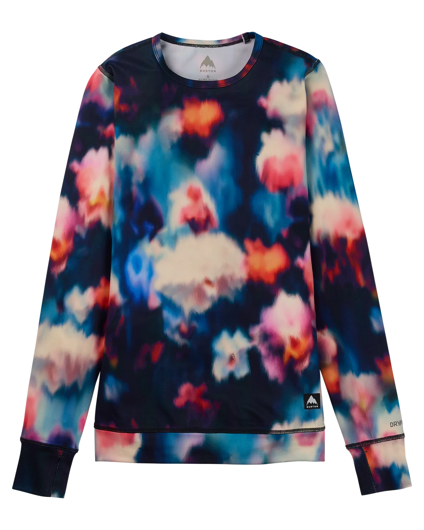 BURTON TEE-SHIRT RESPIRANT FEMME FLORAL BLUR