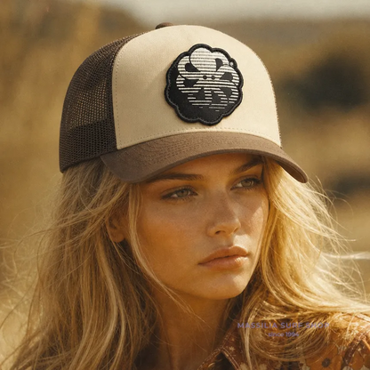 casquette femme jonsen island 3d riser marron hiver lifestyle