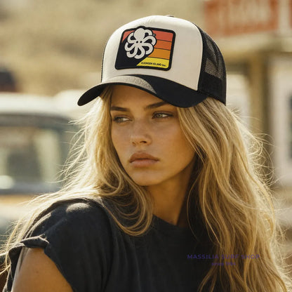 casquette femme jonsen island tv screen blanche lifestyle