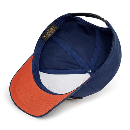 casquette jonsen bleue video screen navy vue de l'intérieur
