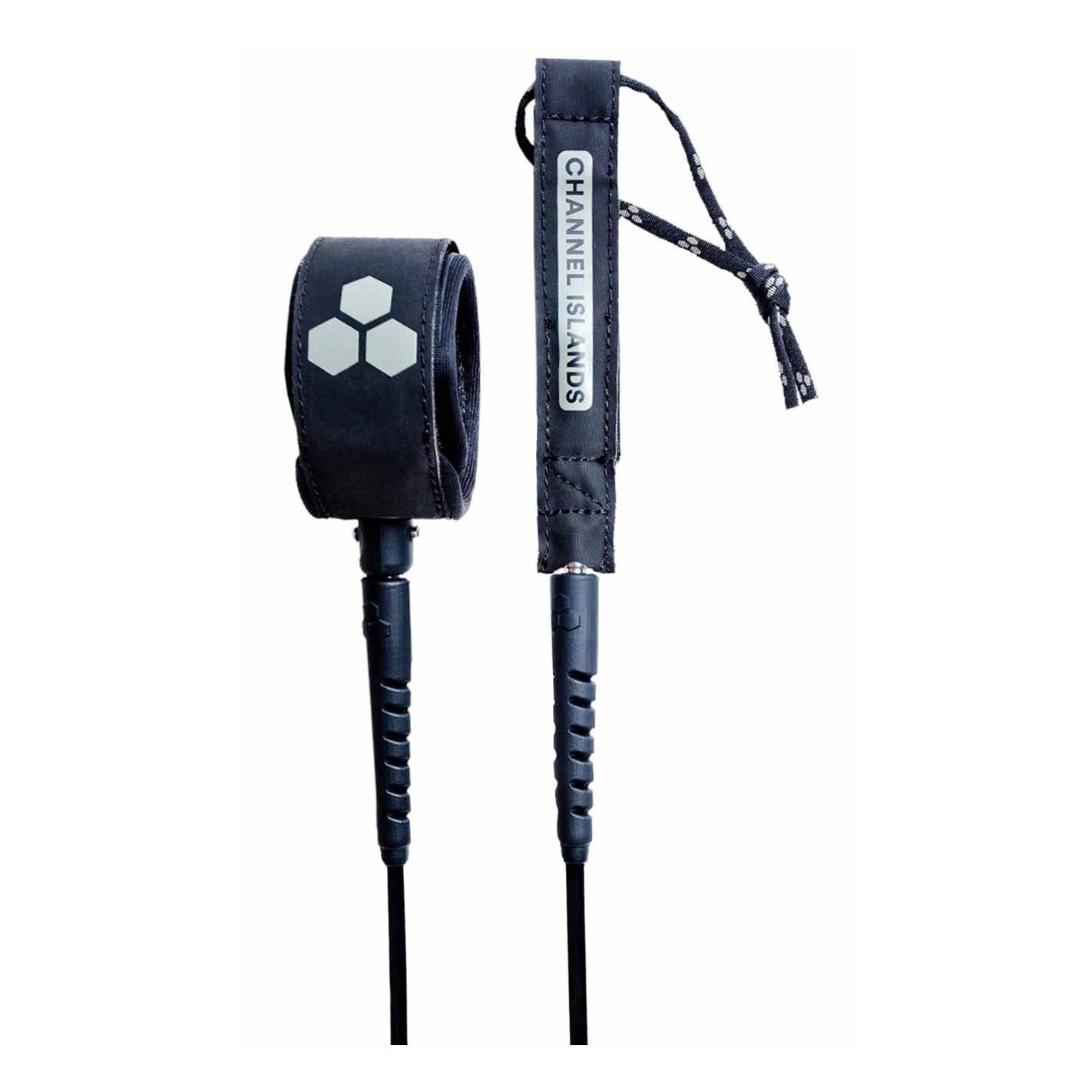leash noir de surf 6 pouce channel islands
