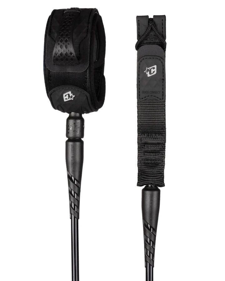 CREATURES LEASH SURF RELIANCE 8' Black