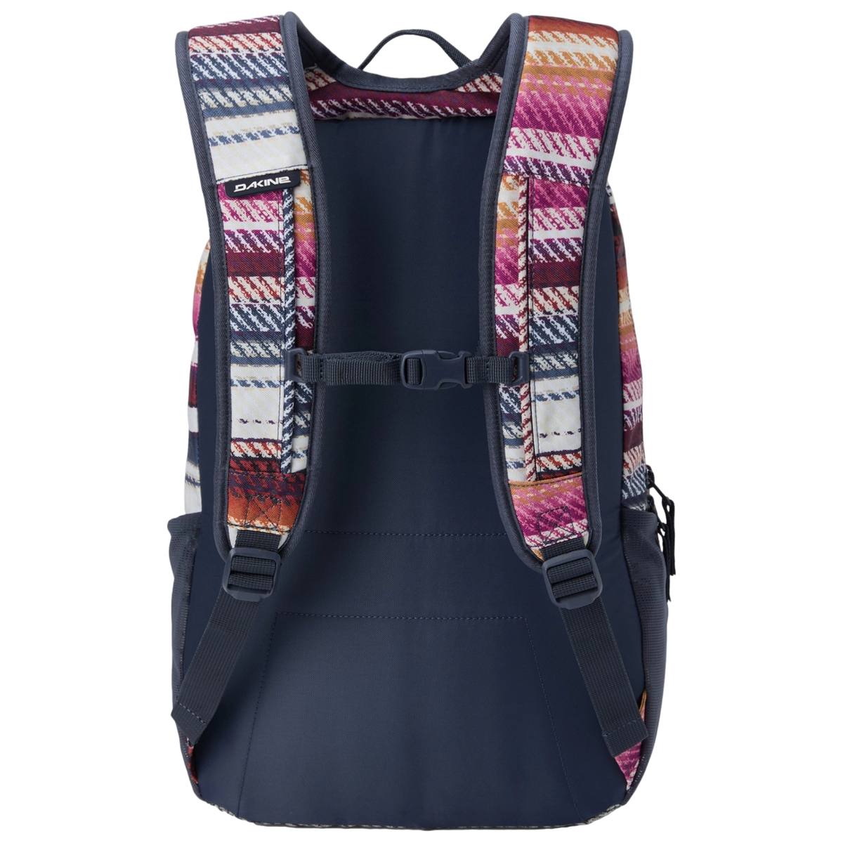 sac campus 25l blanket stripes vue de dos avec sangles renbourées et sangle sternum